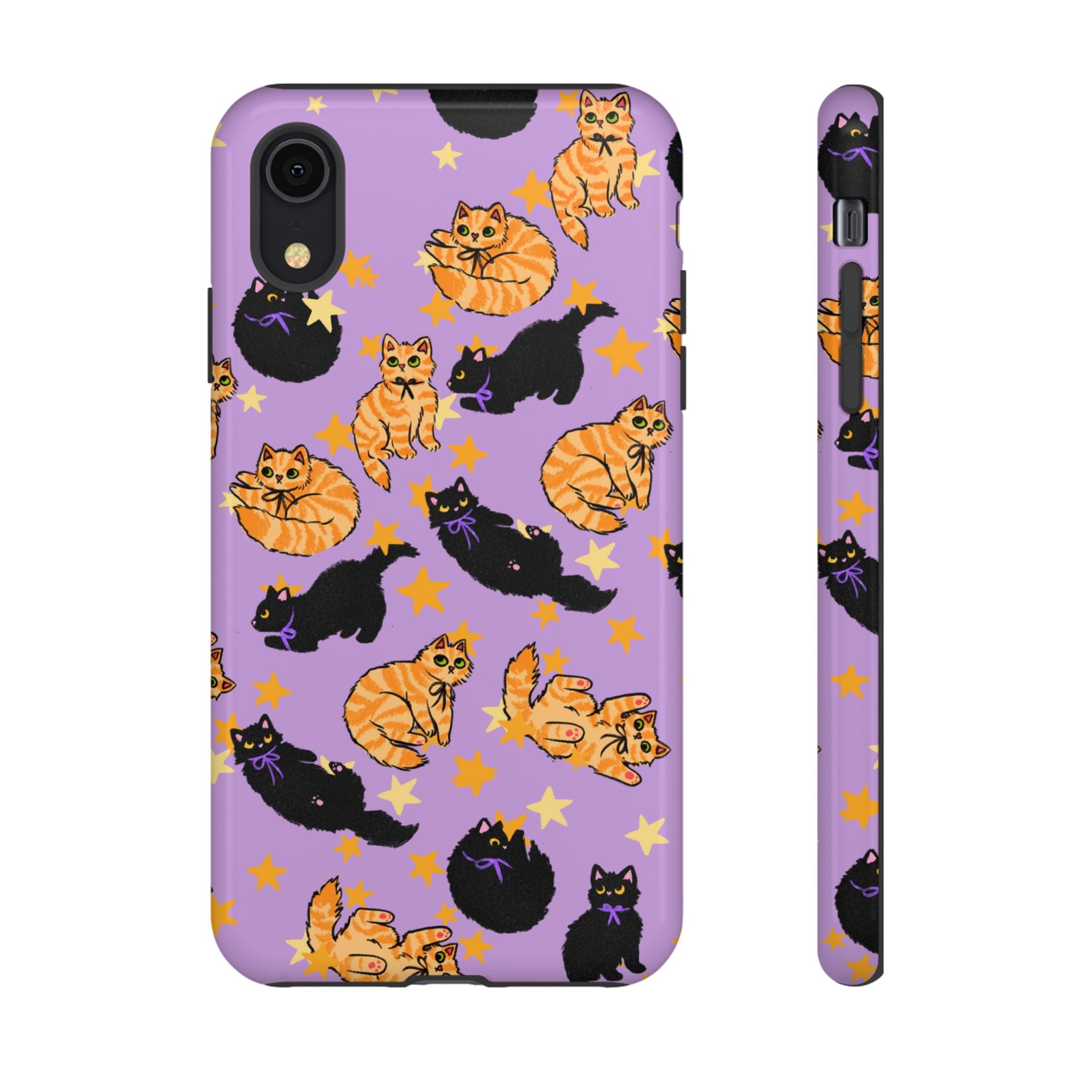 All The Kitties Phone Case - Purple