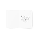 Good Tidings Cat Greeting Card