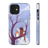 Purple Bird & Fairy Phone Case