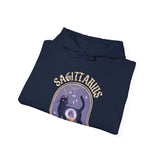 Sagittarius Spooky Cat Astrology Hoodie