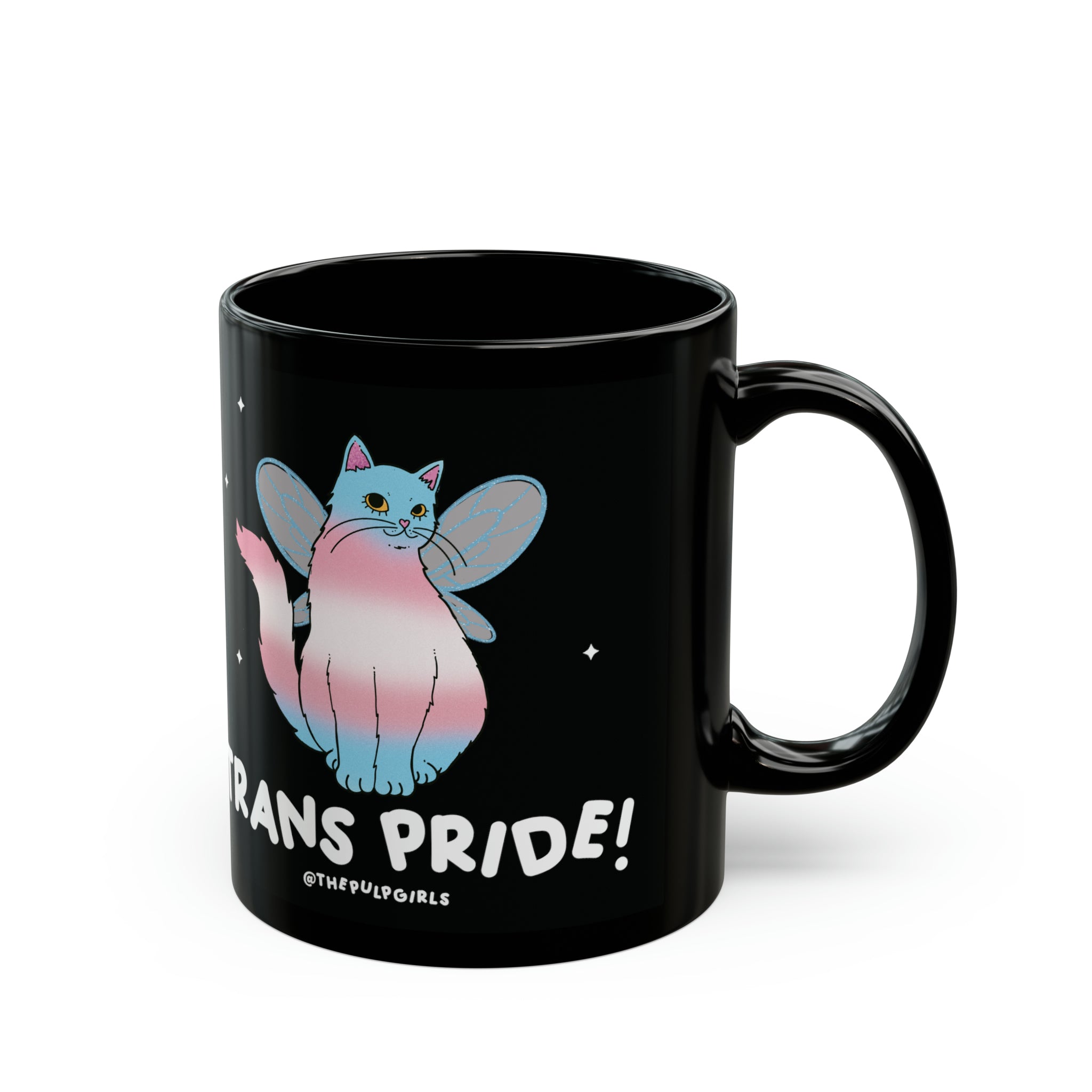 Trans Pride Cat Mug