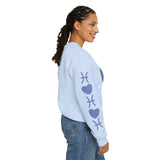 Pisces Love Cat Astrology Crewneck