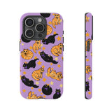 All The Kitties Phone Case - Purple