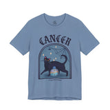 Cancer Spooky Cat Astrology Tee