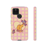 Butterfly and Dog Phone Case