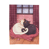 Cat Lovers Cozy Plush Blanket