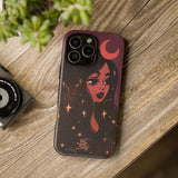 Moon Girl Red Phone Case