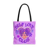 Self Love Club Tote - Purple