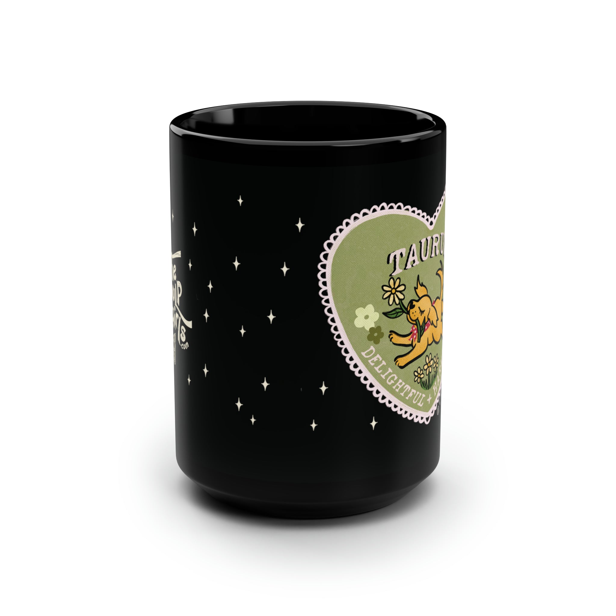 Lover Dog Astrology Mug - Taurus 15oz