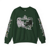 Festive Kitty Crewneck Sweatshirt