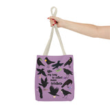 Crow Collecting Trinkets Tote Bag
