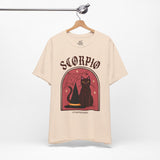 Scorpio Spooky Cat Astrology Tee