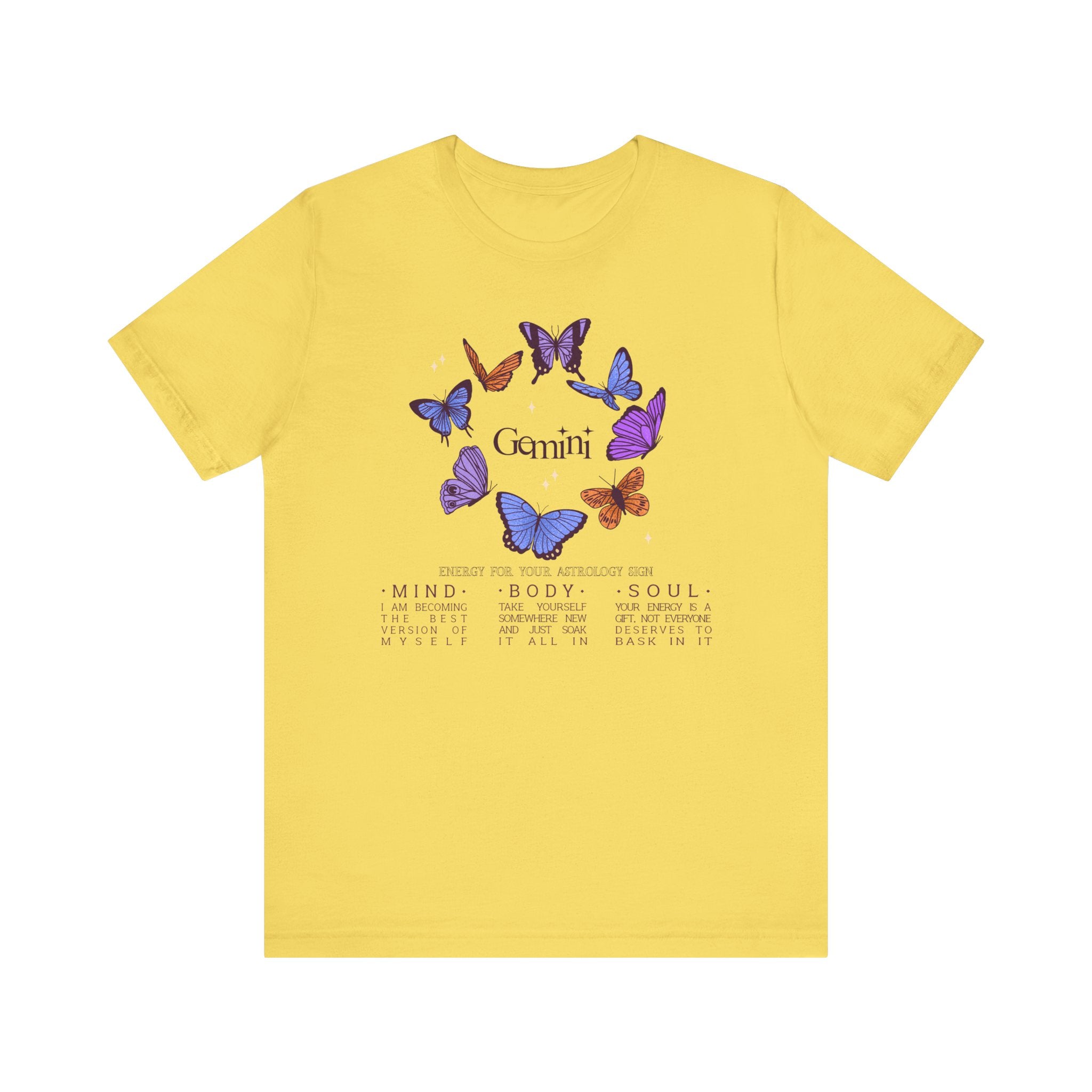Gemini Butterfly Astrology Tee