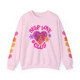 Self Love Club Pink Crewneck Sweatshirt