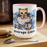 Beverage Goblin Cat Mug 15oz