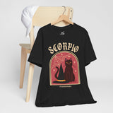Scorpio Spooky Cat Astrology Tee
