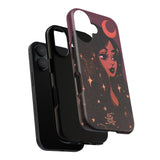 Moon Girl Red Phone Case