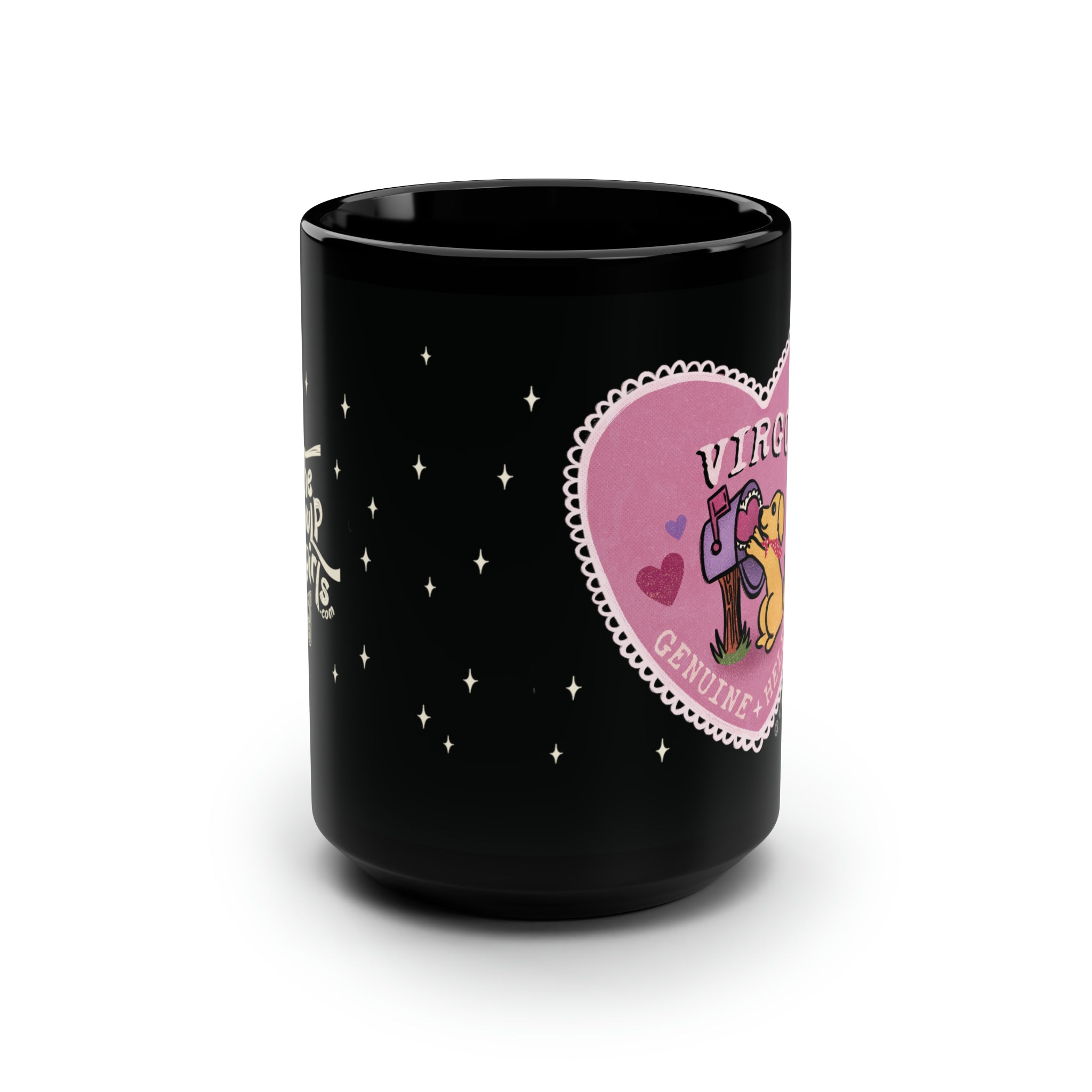 Lover Dog Astrology Mug - Virgo 15oz