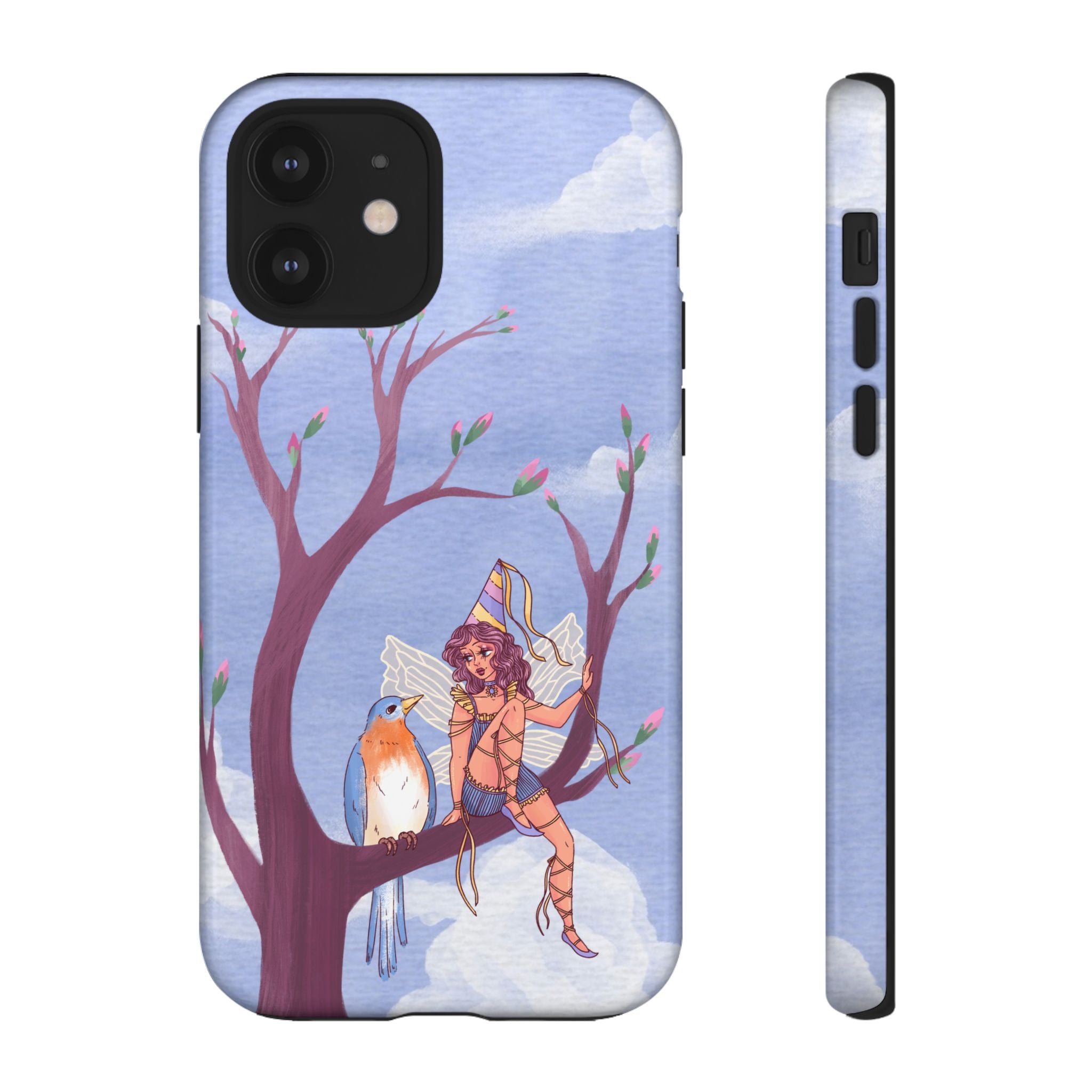 Blue Bird & Fairy Phone Case