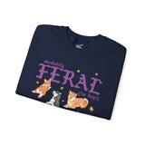 Absolutely Feral for Dogs Crewneck Sweatshirt