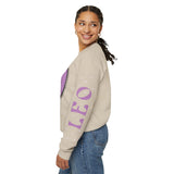 Leo Lover Dog Astrology Crewneck