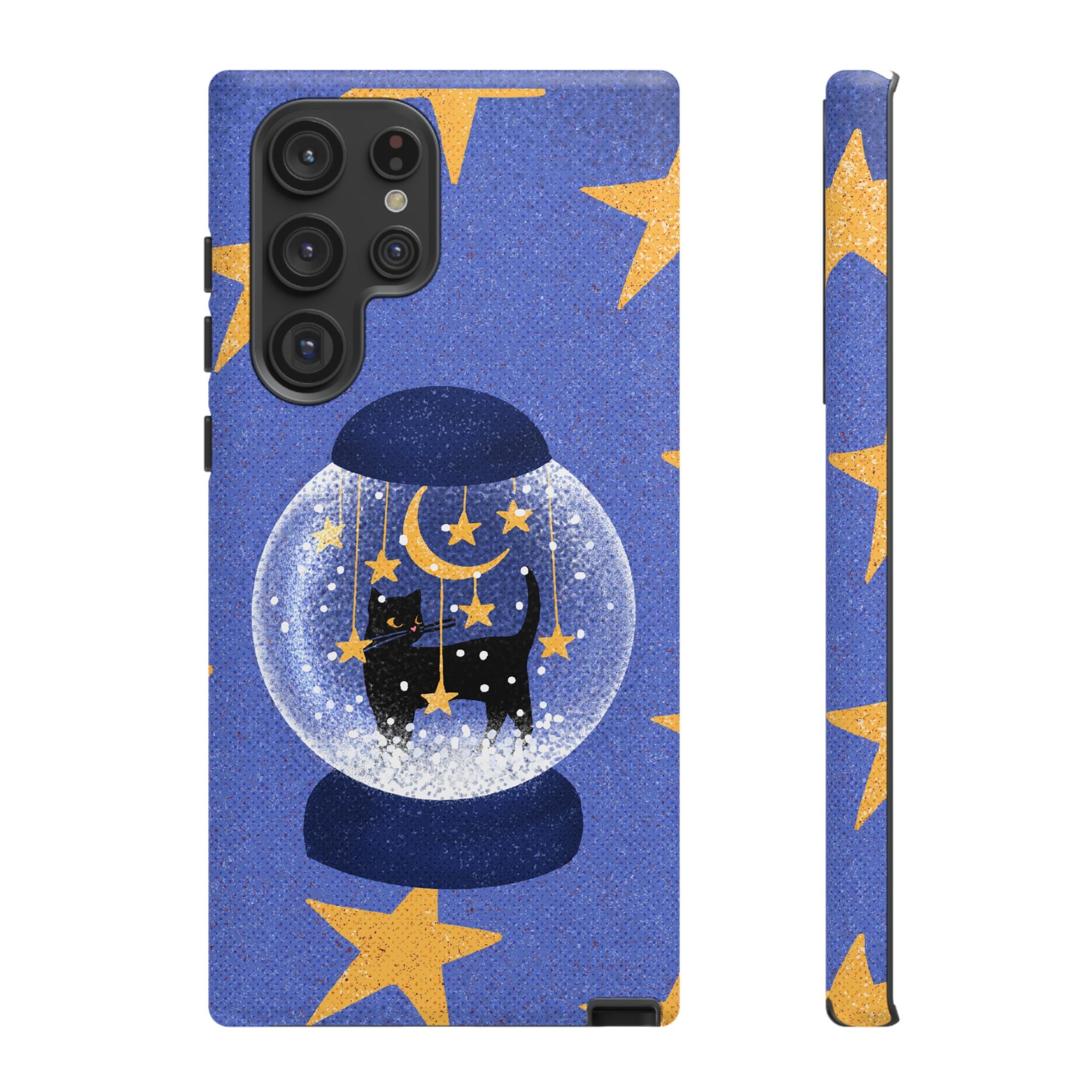 Snow Globe Kitty Phone Cases