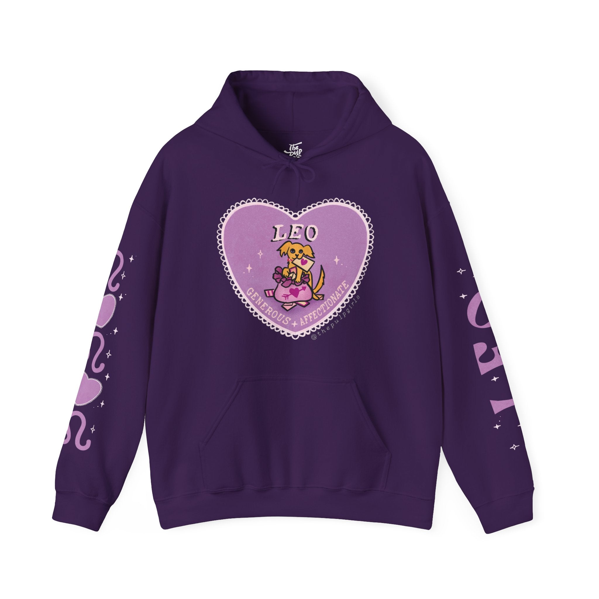 Leo Lover Dog Astrology Hoodie
