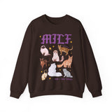 Man I Love Felines MILF Crewneck Sweatshirt