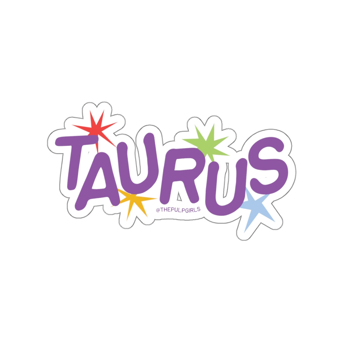 TAURUS Kawaii Vinyl Stickers