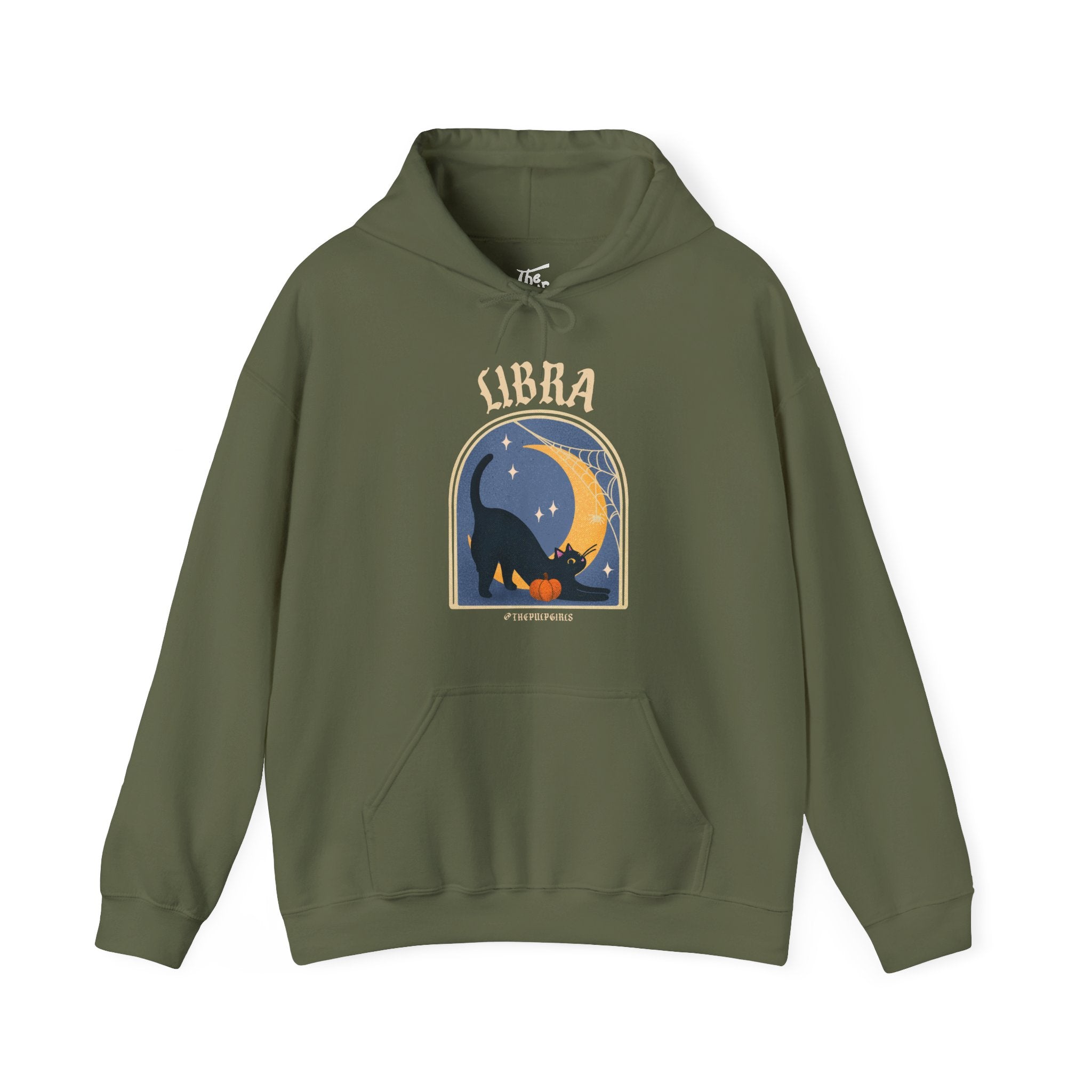 Libra Spooky Cat Astrology Hoodie