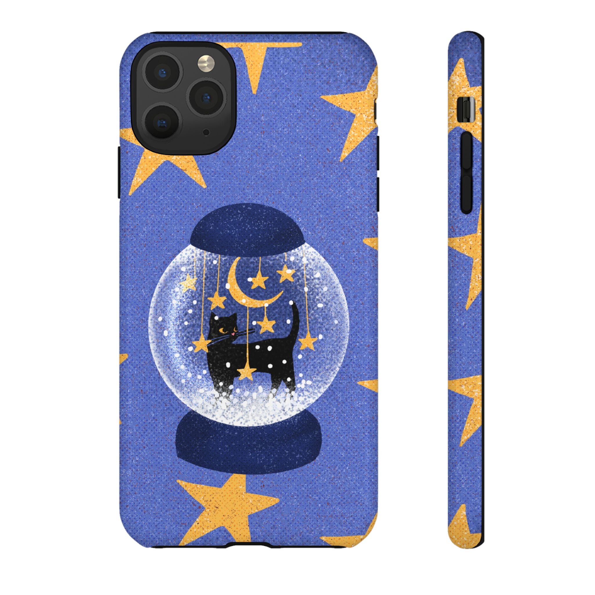 Snow Globe Kitty Phone Cases