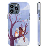 Purple Bird & Fairy Phone Case