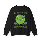 Manifesting Dreams Skeleton Crewneck
