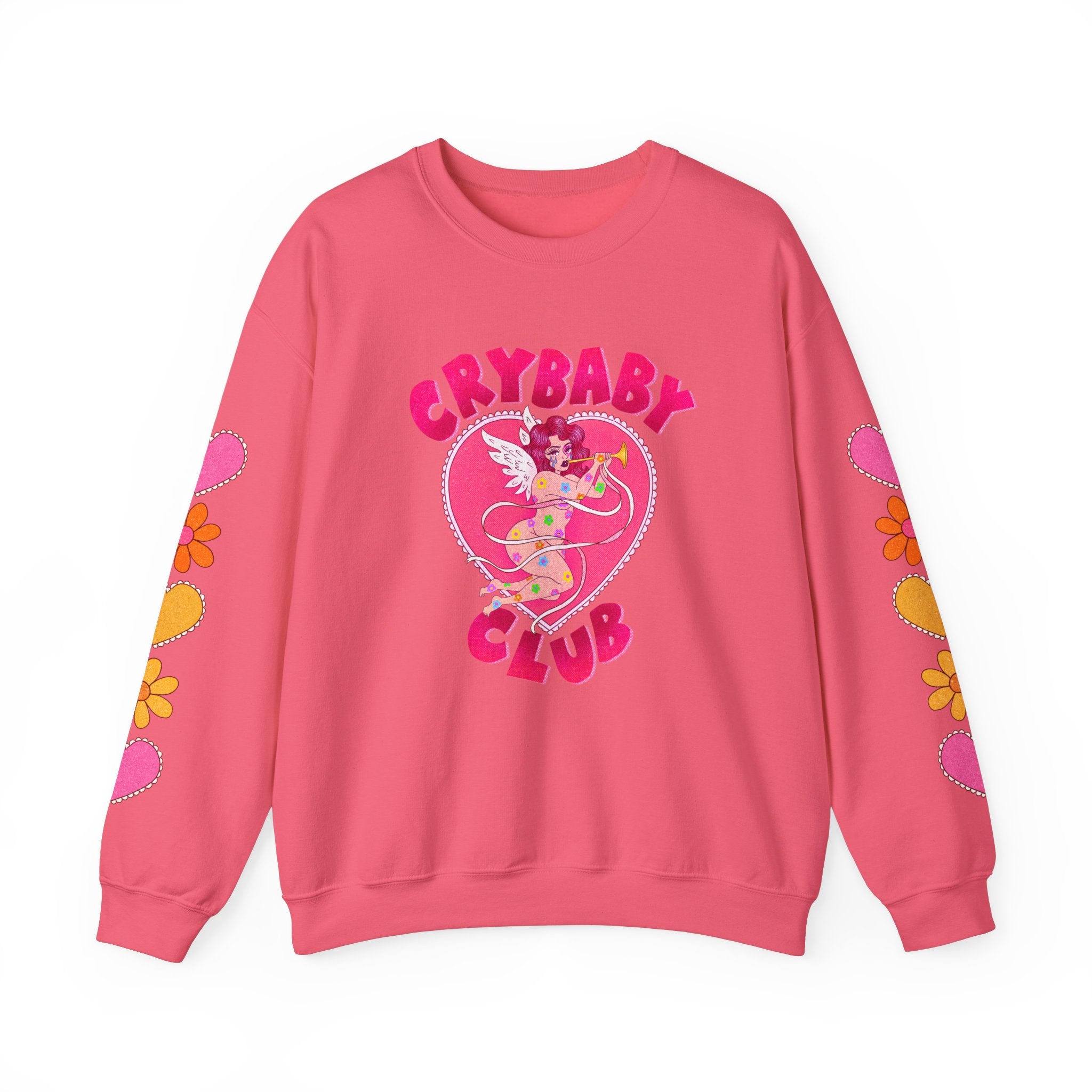 Crybaby Club Pink Crewneck Sweatshirt