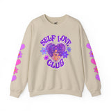 Self Love Club Purple Crewneck Sweatshirt