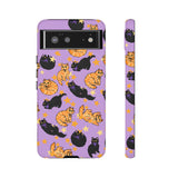 All The Kitties Phone Case - Purple