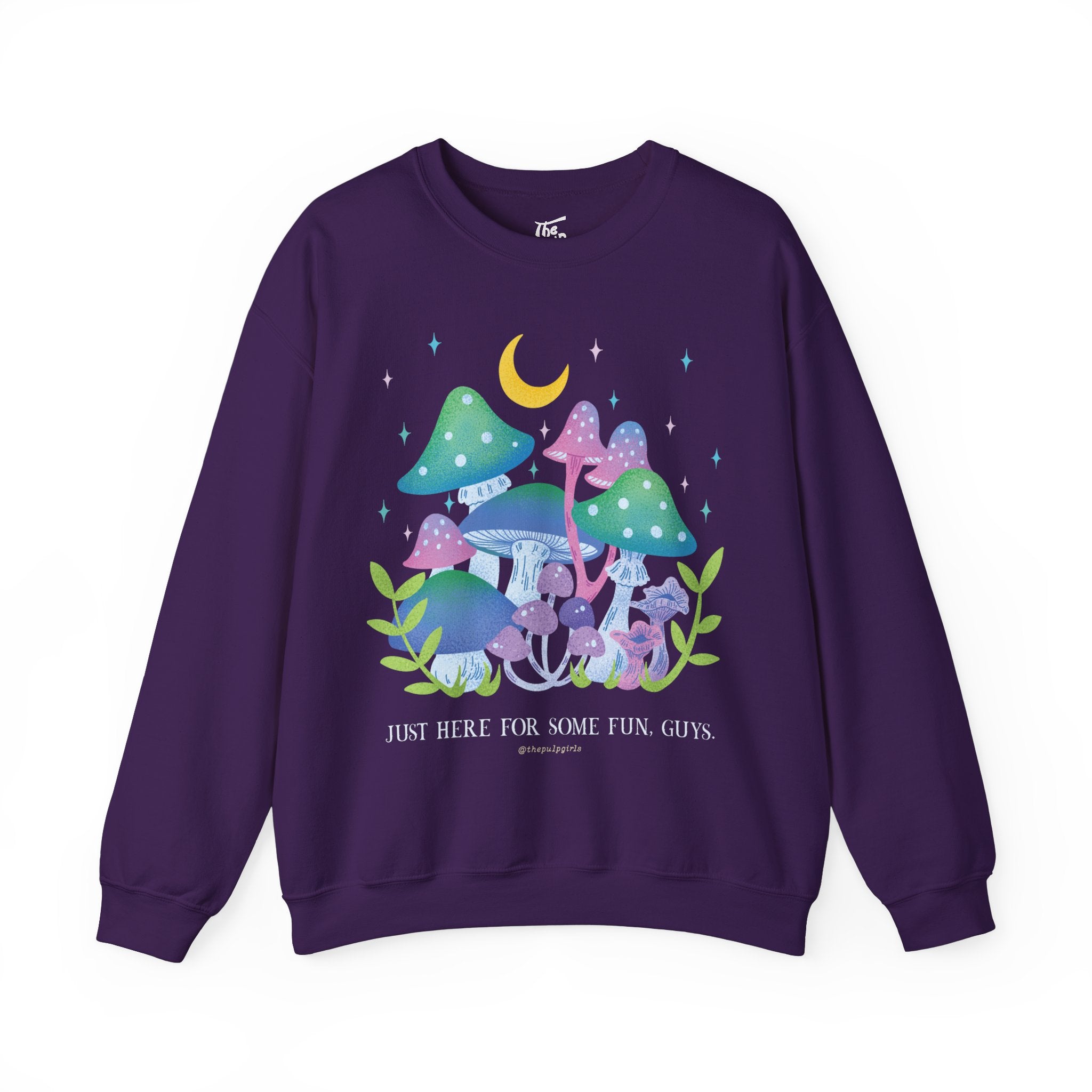 Fun Guys Mushroom Crewneck