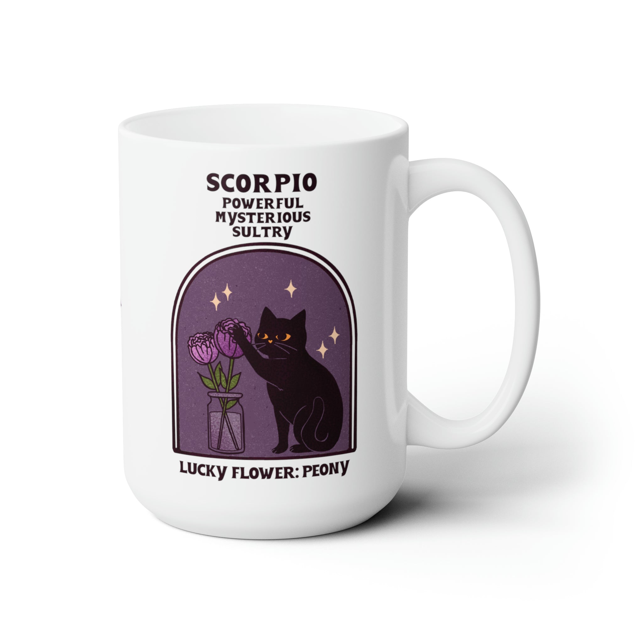 Scorpio Cat Astrology Mug