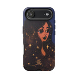 Moon Girl Blue Phone Case