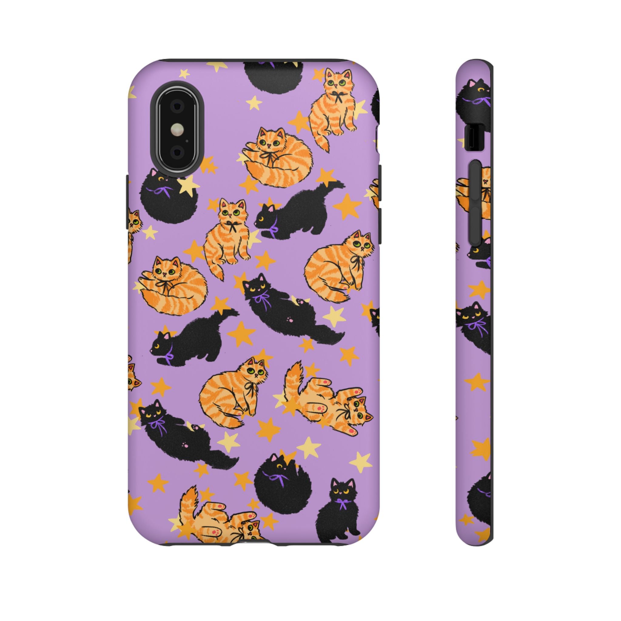 All The Kitties Phone Case - Purple