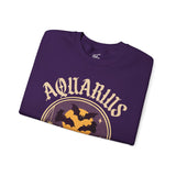 Aquarius Spooky Cat Astrology Crewneck