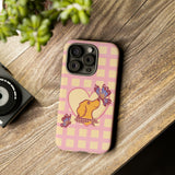 Butterfly and Dog Phone Case