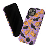 All The Kitties Phone Case - Purple