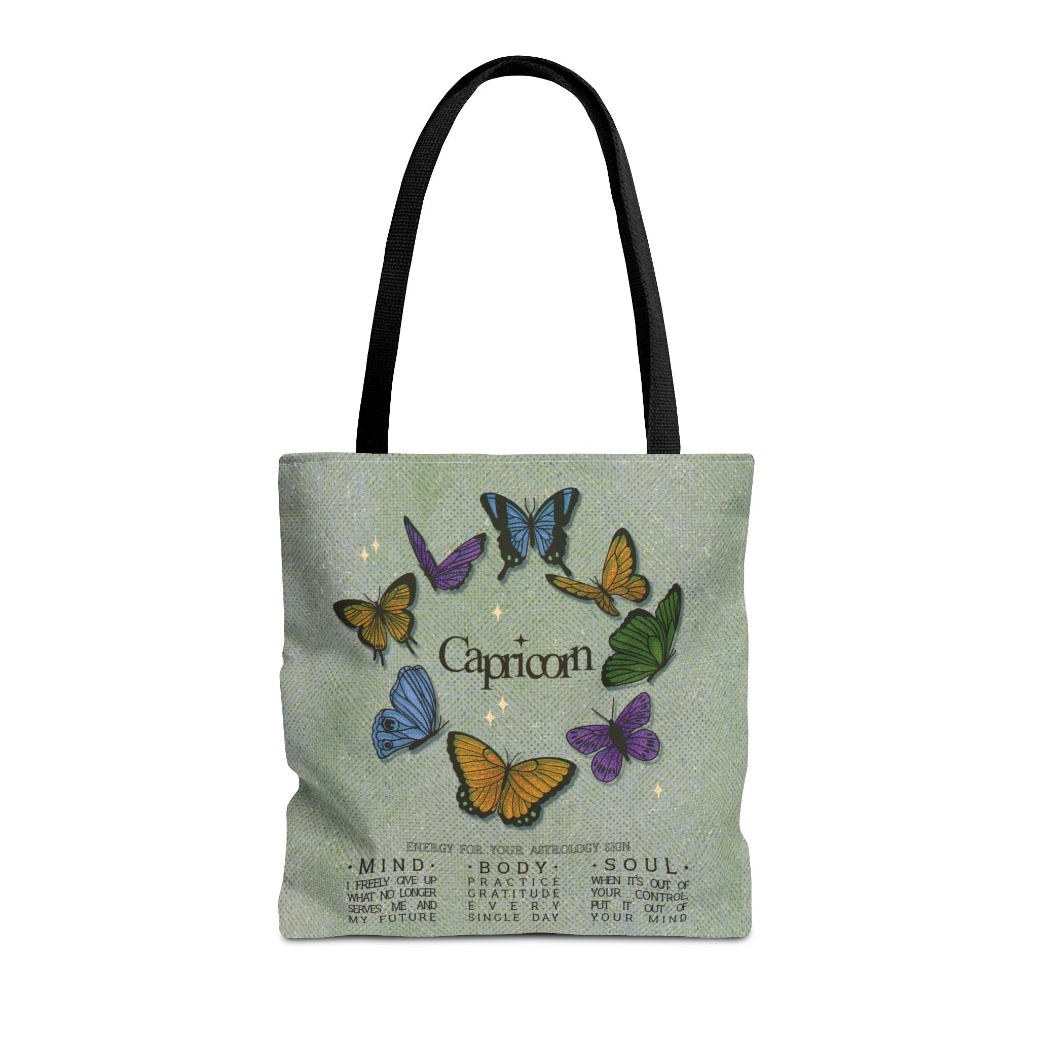 Capricorn Butterfly Astrology Tote