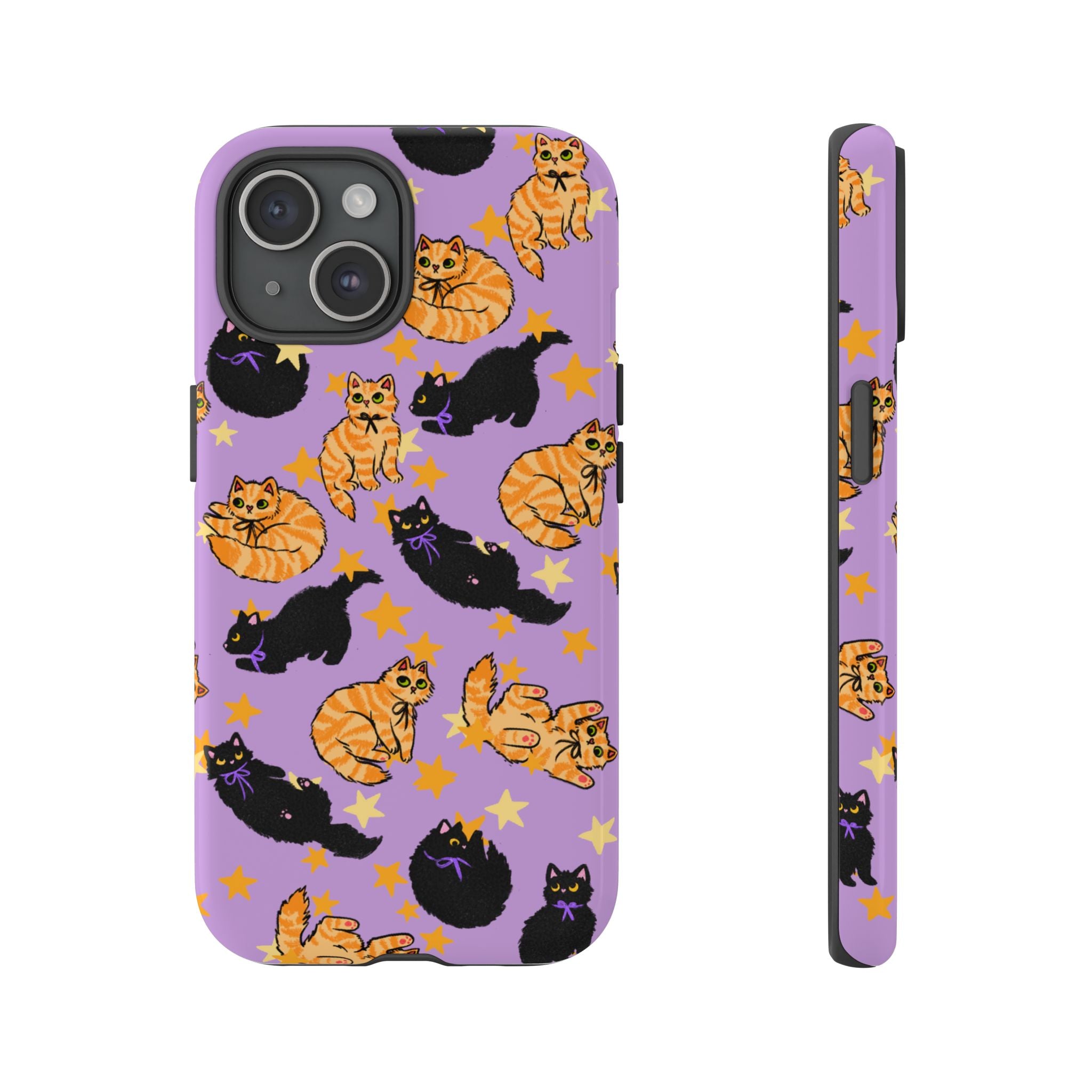 All The Kitties Phone Case - Purple