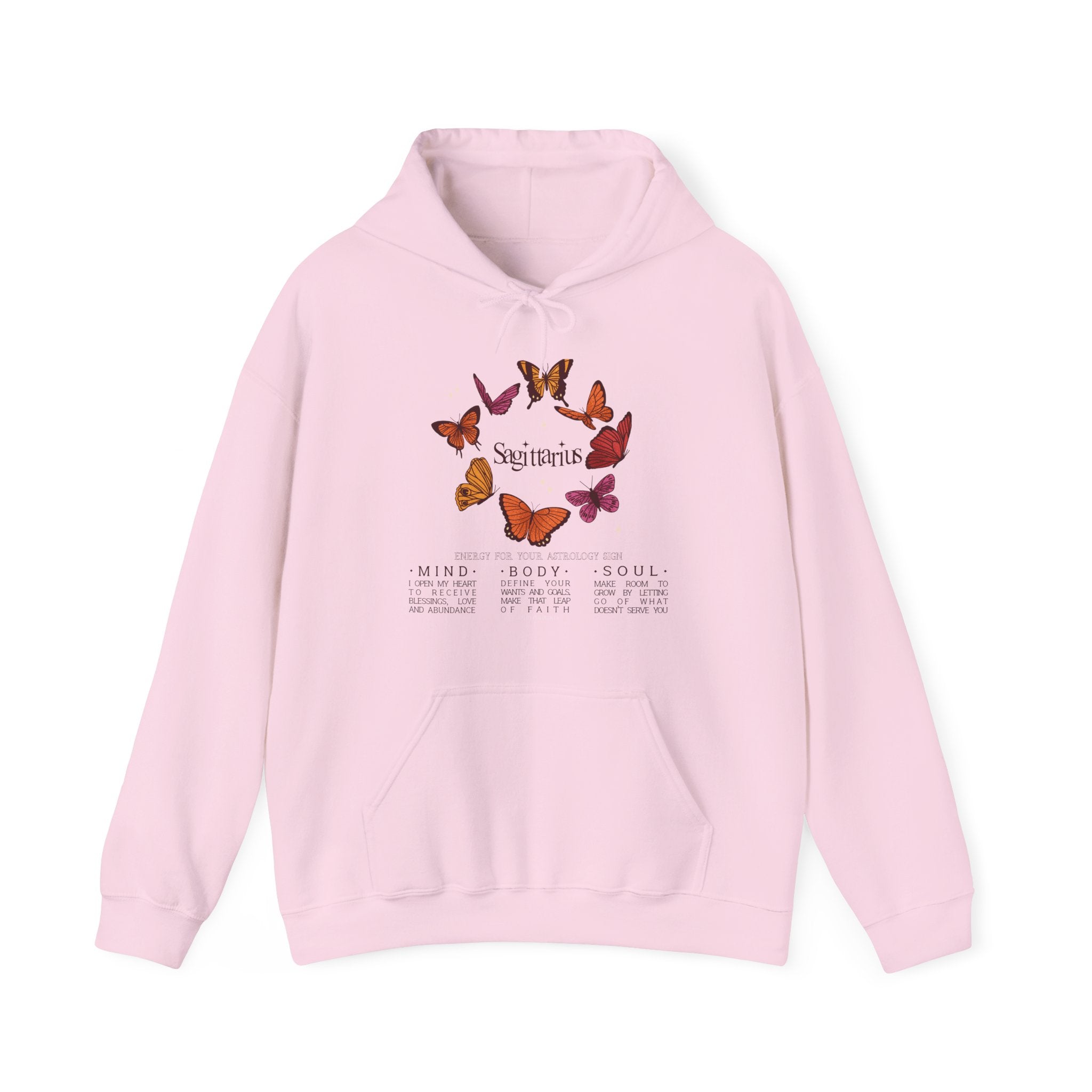 Sagittarius Butterfly Astrology Hoodie