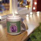 Pisces Spooky Cat Astrology Candle