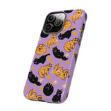 All The Kitties Phone Case - Purple