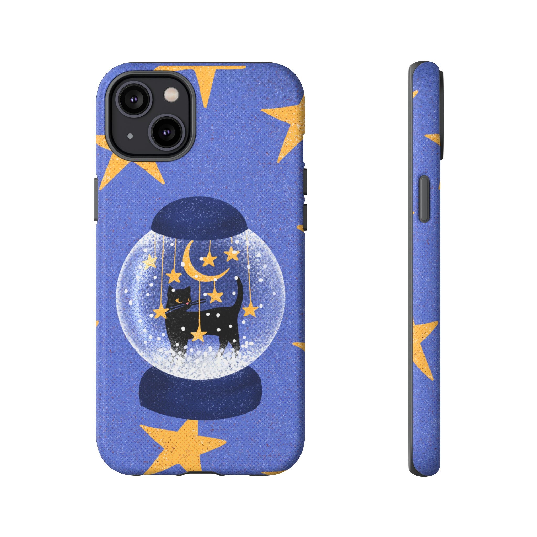Snow Globe Kitty Phone Cases
