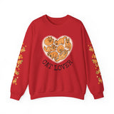 Orange Cat Lover Crewneck Sweatshirt